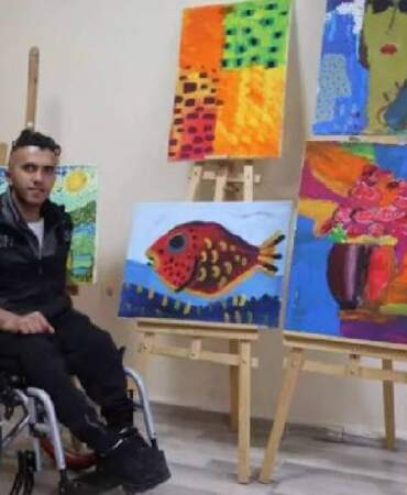 Hayatını sanat değiştirdi, birçok dalda kendini geliştirdi! İlk kişisel sergisini açacak