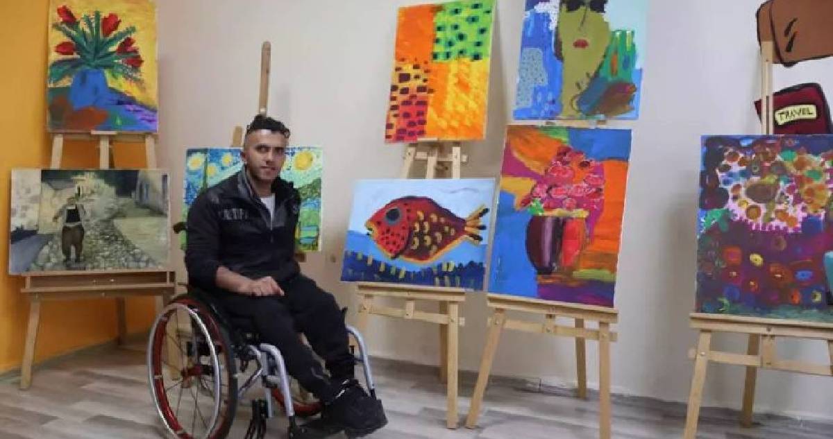 Hayatını sanat değiştirdi, birçok dalda kendini geliştirdi! İlk kişisel sergisini açacak