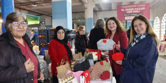 Kadınlar üretiyor, aile bütçesine katkı sağlıyor! Her Salı aynı yerde buluşuyorlar