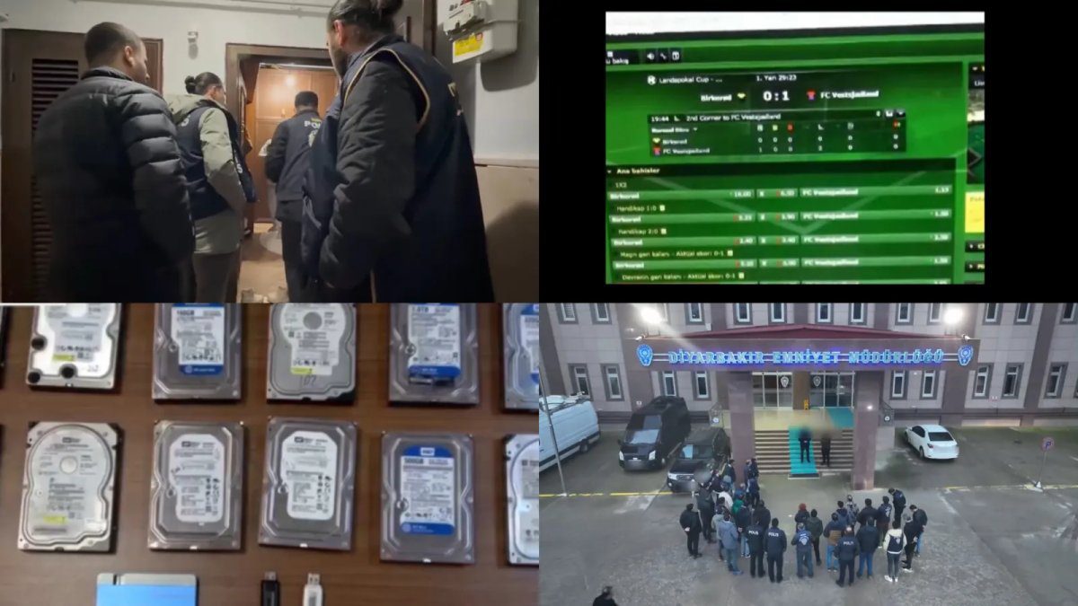 41 ilde yasa dışı bahis ağına darbe: 35,8 milyarlık işlem hacmi ortaya çıktı