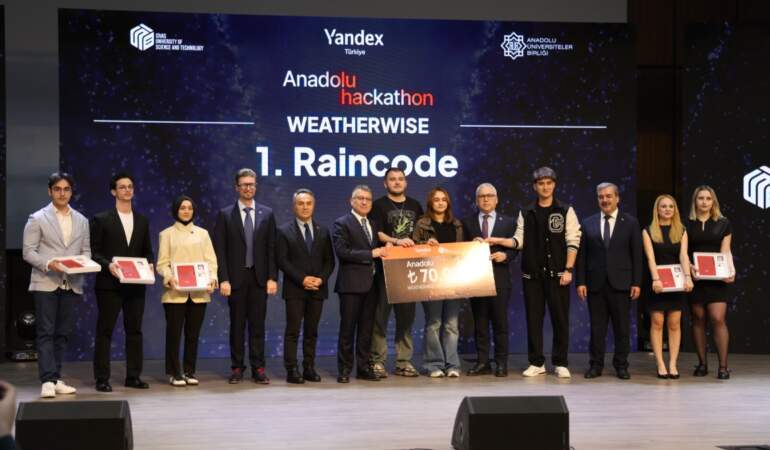 Anadolu Hackathon’un kazananları Sivas’ta açıklandı