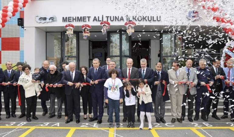 Trabzon’da Mehmet Ali Tuna İlkokulu açıldı!