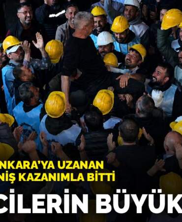 Madencilerin büyük zaferi: Eskişehir’den Ankara’ya uzanan 16 günlük direniş kazanımla bitti