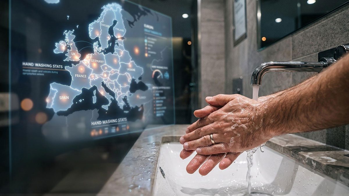 Avrupa’da el yıkama oranı kaç? Türkiye kaçıncı sırada? Tuvaletten sonra en çok hangi ülke elini yıkıyor? Türkiye, zirveyi zorluyor