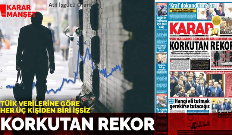 TÜİK verilerine göre her üç kişiden biri işsiz: Korkutan rekor