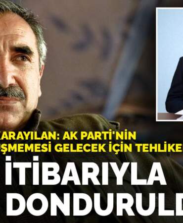 PKK yöneticisi Murat Karayılan: Şu an itibarıyla süreç donduruldu! AK Parti’nin Öcalan’la görüşmemesi gelecek için tehlikelidir