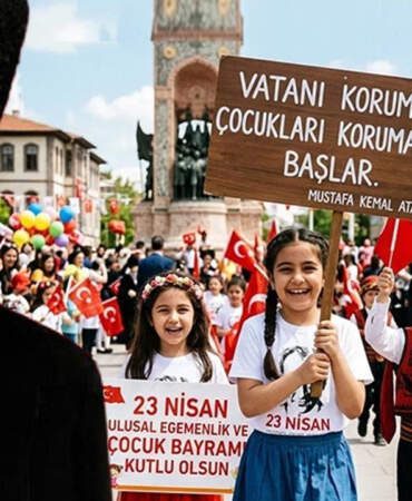 23 Nisan Ulusal Egemenlik ve Çocuk Bayramı Kutlu Olsun! Atatürk’ten Çocuklara En Anlamlı Miras
