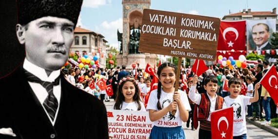 23 Nisan Ulusal Egemenlik ve Çocuk Bayramı Kutlu Olsun! Atatürk’ten Çocuklara En Anlamlı Miras