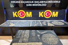 Ankara’da 30 Milyonluk Kaçak Tarihi Eser Ele Geçirildi