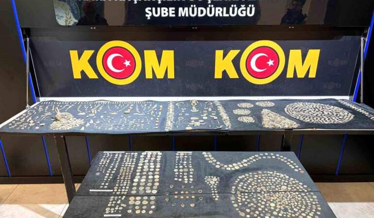 Ankara’da 30 Milyonluk Kaçak Tarihi Eser Ele Geçirildi