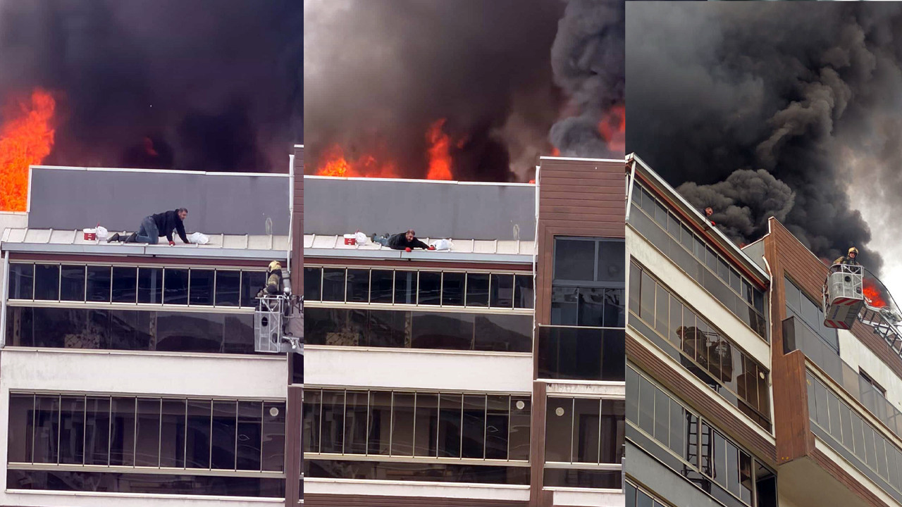 8 Katlı Apartmanda Can Pazarı: Alevlerin Arasından Böyle Kurtarıldı