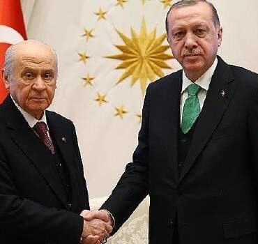 Erdoğan ve Bahçeli’den sürpriz görüşme