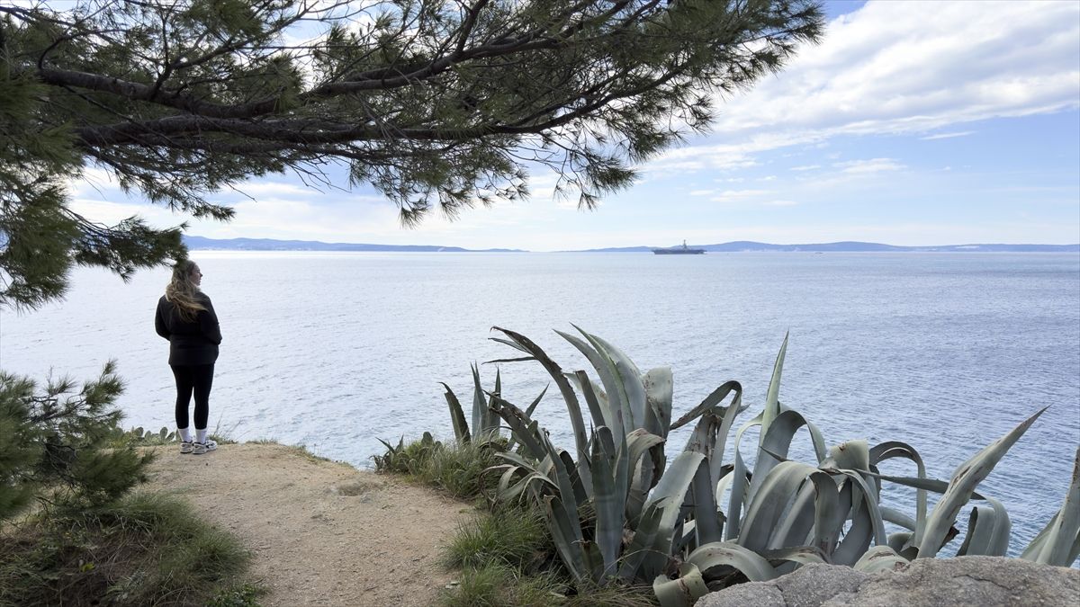 USS Gerald Ford Hırvatistan’da