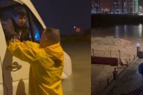 Adana’yı Sağanak Vurdu! Mahsur Kalan Çocuklar Kurtarıldı