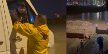 Adana’yı Sağanak Vurdu! Mahsur Kalan Çocuklar Kurtarıldı