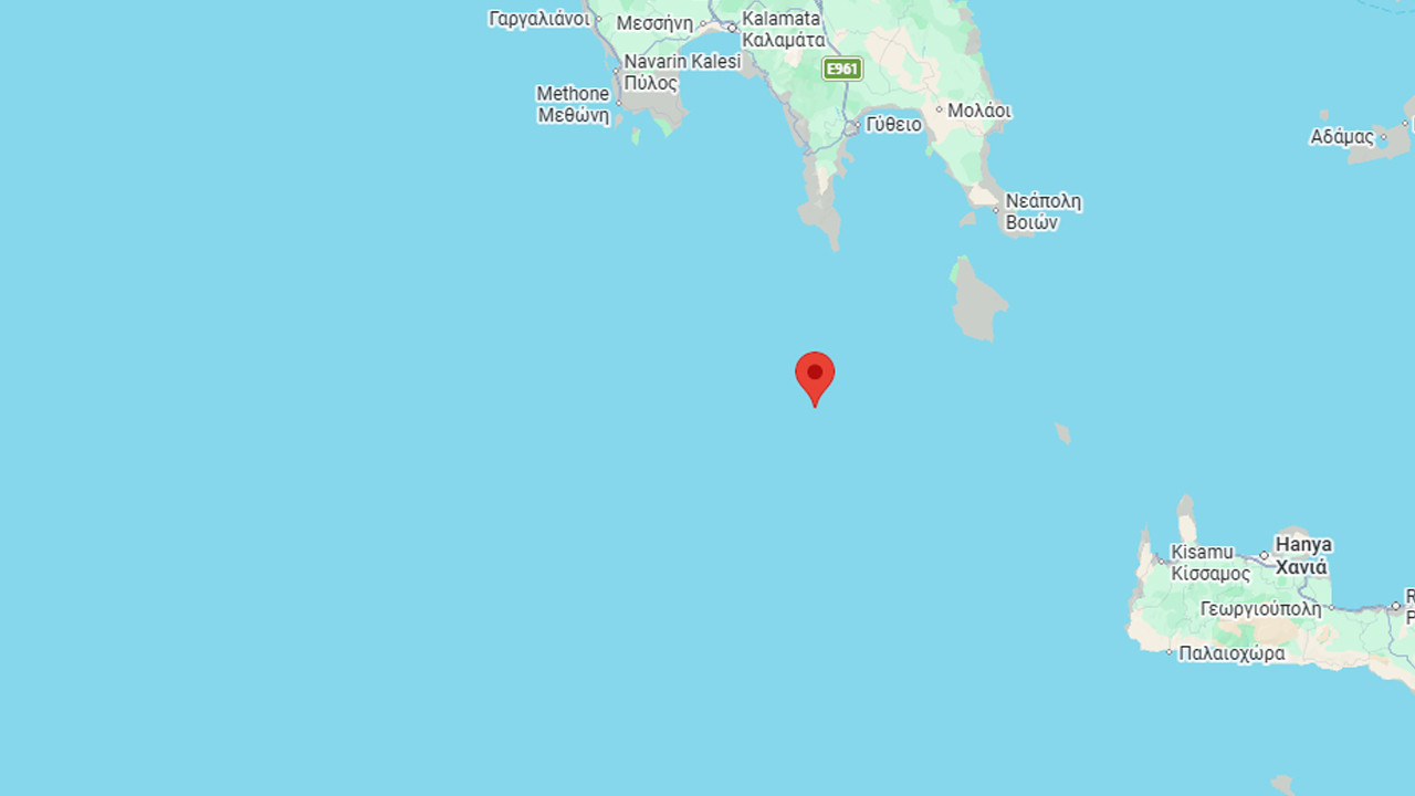 Akdeniz Açıklarında Şiddetli Deprem
