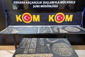 Ankara’da Tarihi Eser Operasyonu