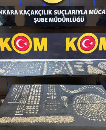 Ankara’da Tarihi Eser Operasyonu