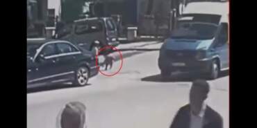 Ankara’da kamyonetin çarptığı Yakup Can, dedesinin elinden kaçmış