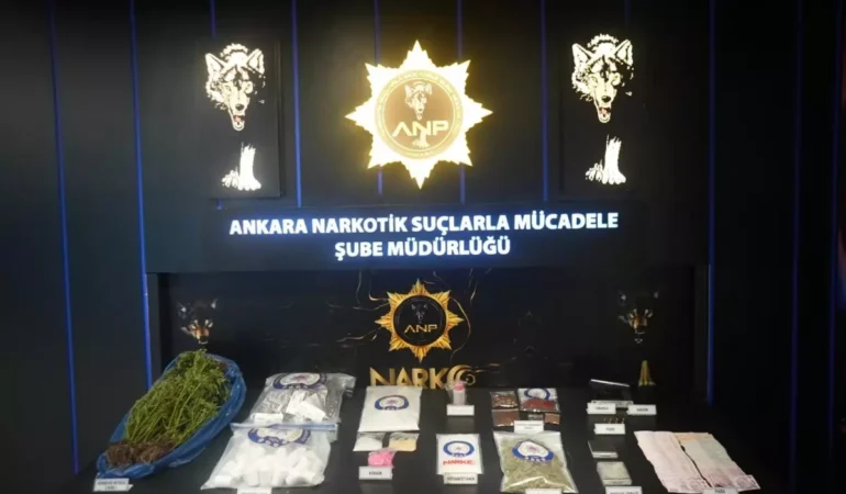 Ankara’da Narkotik Operasyonları: 60 Gözaltı, 28 Tutuklama