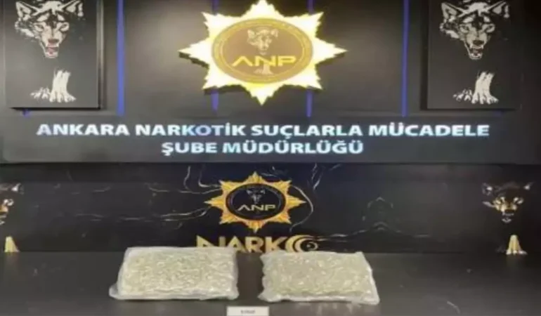 Kahramankazan’da Uyuşturucu Operasyonu: 2 Tutuklama