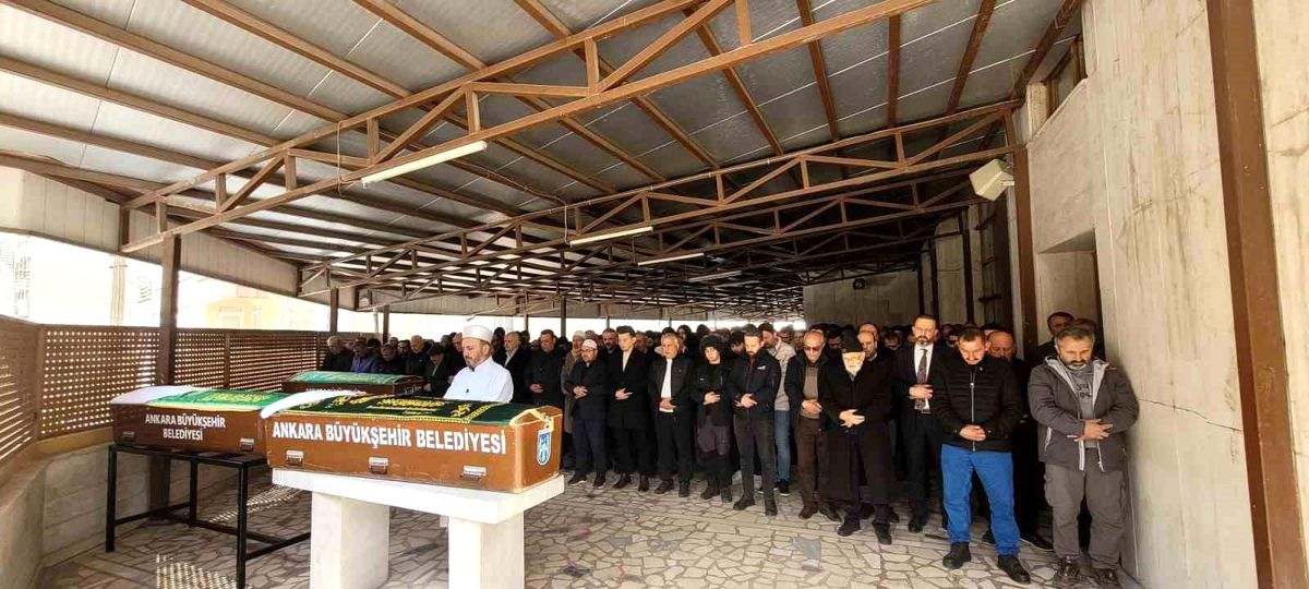 Ankara’daki otobüs kazasında hayatını kaybeden 4 kişi son yolculuğuna uğurlandı