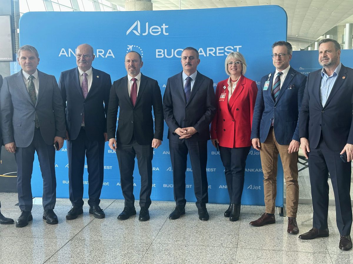 Ankara-Bükreş Uçuşları Başladı