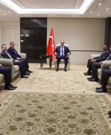 Hakan Fidan, Büyükelçileri Kabul Etti
