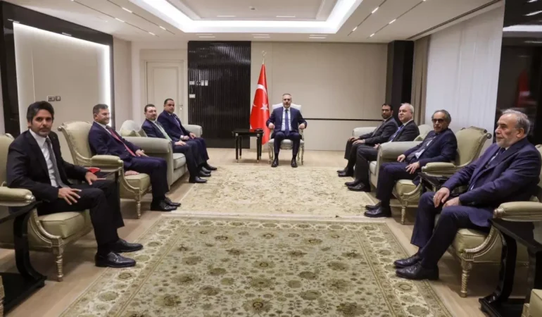 Hakan Fidan, Büyükelçileri Kabul Etti