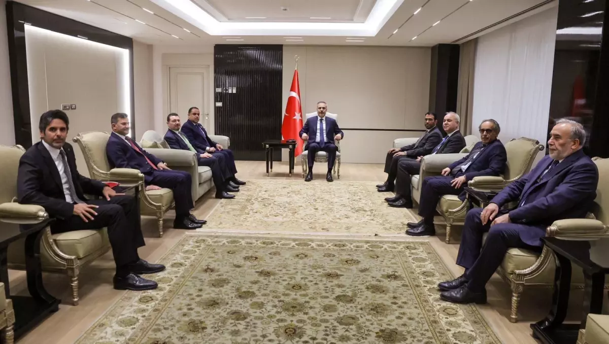 Hakan Fidan, Büyükelçileri Kabul Etti