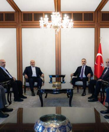 Bakan Fidan, Hamas Heyeti ile Görüştü
