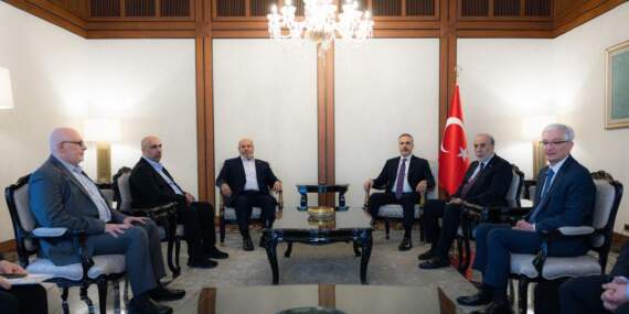 Bakan Fidan, Hamas Heyeti ile Görüştü