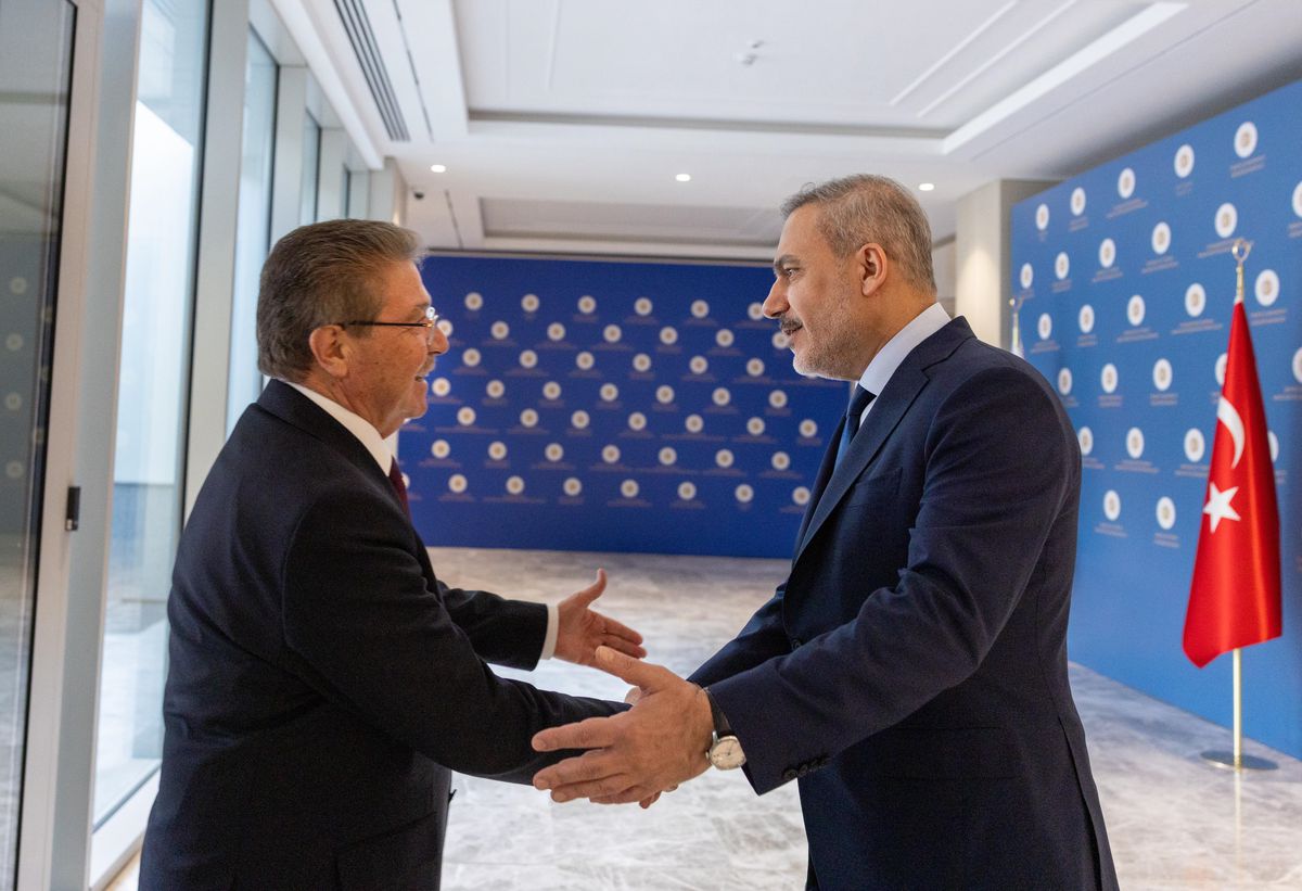 Fidan ve Üstel Ankara’da Buluştu