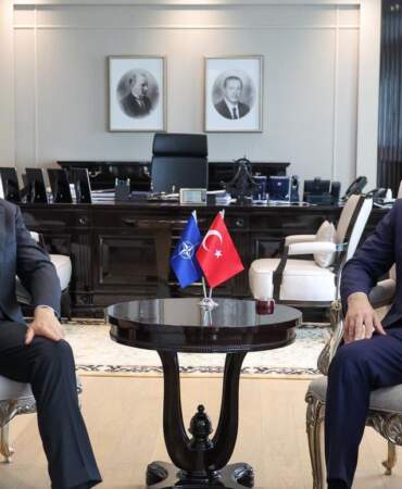 Fidan ve Rutte Ankara’da Bir Araya Geldi