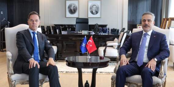 Fidan ve Rutte Ankara’da Bir Araya Geldi