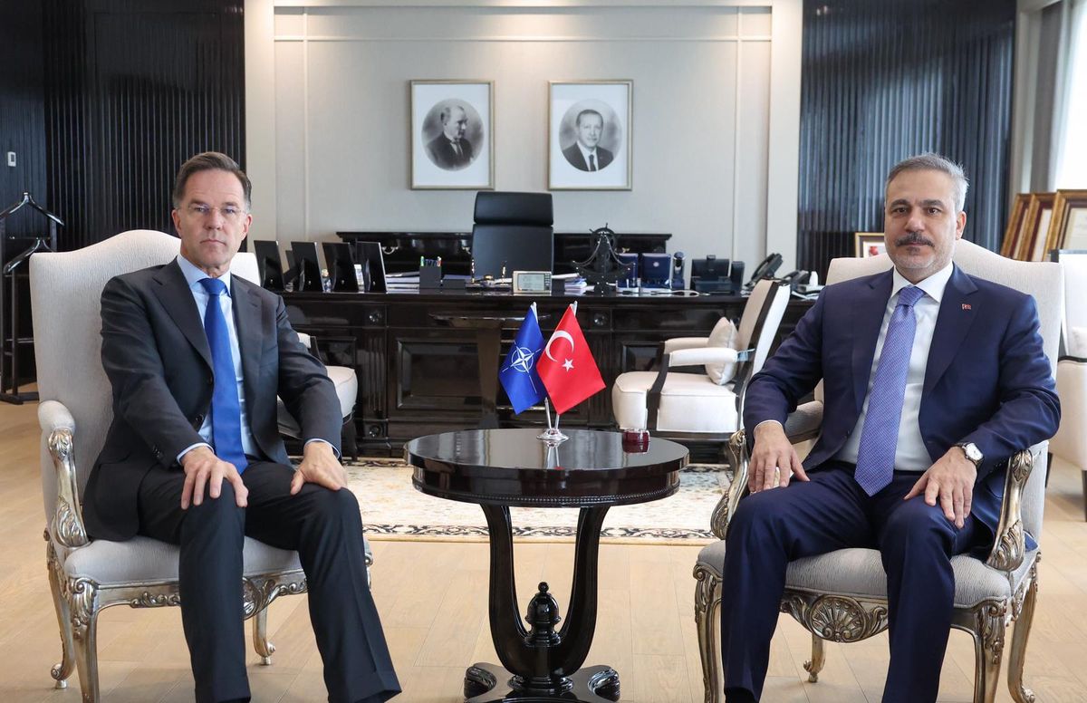 Fidan ve Rutte Ankara’da Bir Araya Geldi