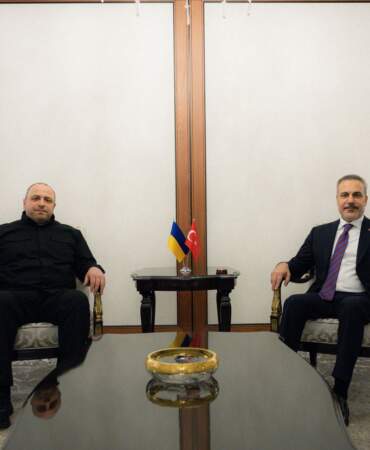 Fidan ve Umerov Ankara’da Bir Araya Geldi