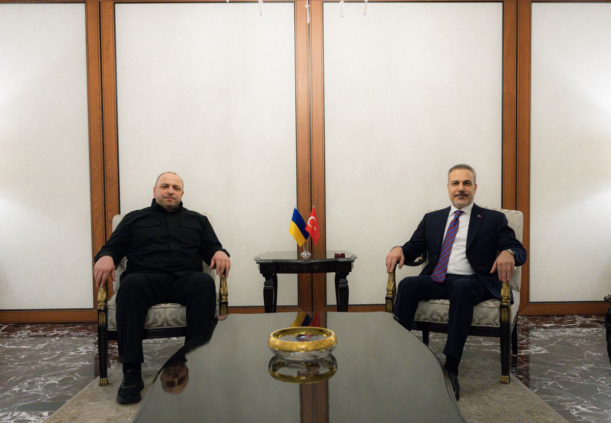 Fidan ve Umerov Ankara’da Bir Araya Geldi