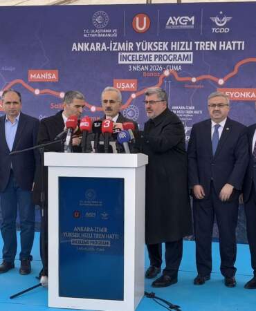 Ankara-İzmir YHT Projesi Tanıtıldı