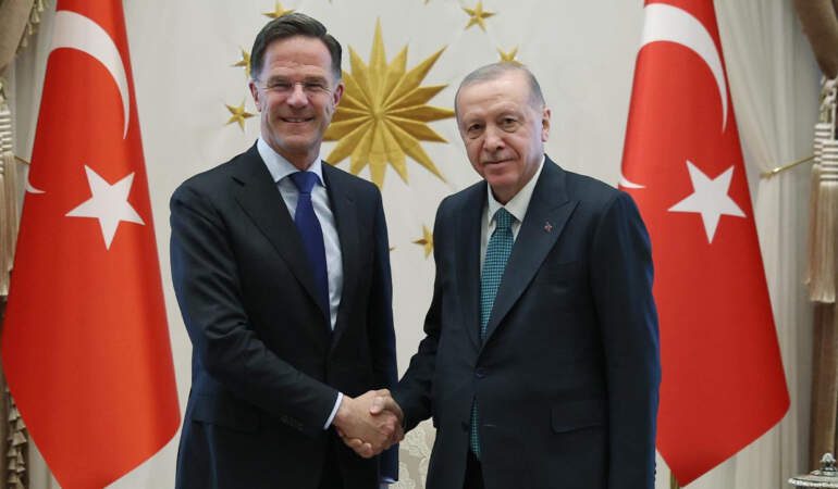 Beştepe’deki Kritik NATO Zirvesi: Cumhurbaşkanı Erdoğan Genel Sekreter Rutte’yi Kabul Etti