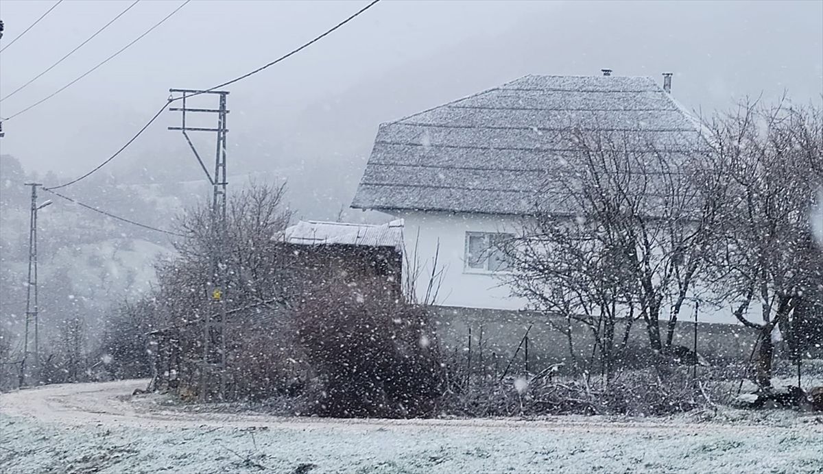 Beypazarı’nda Kar Yağışı Etkili Oldu