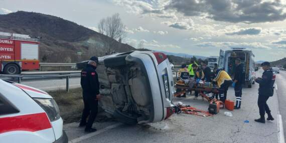 Sungurlu’da Trafik Kazası: 3 Yaralı