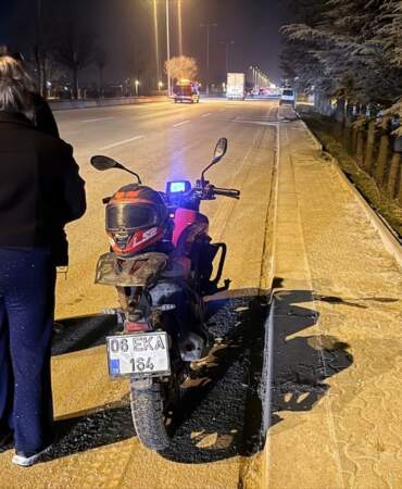 Çubuk’ta Motosiklet Kazası: Bir Yaralı