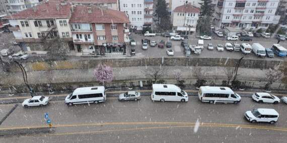Çubuk ve Akyurt’ta Kar Yağışı Başladı