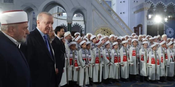 Cumhurbaşkanı Erdoğan Hafızlık İcazet Törenine Katıldı