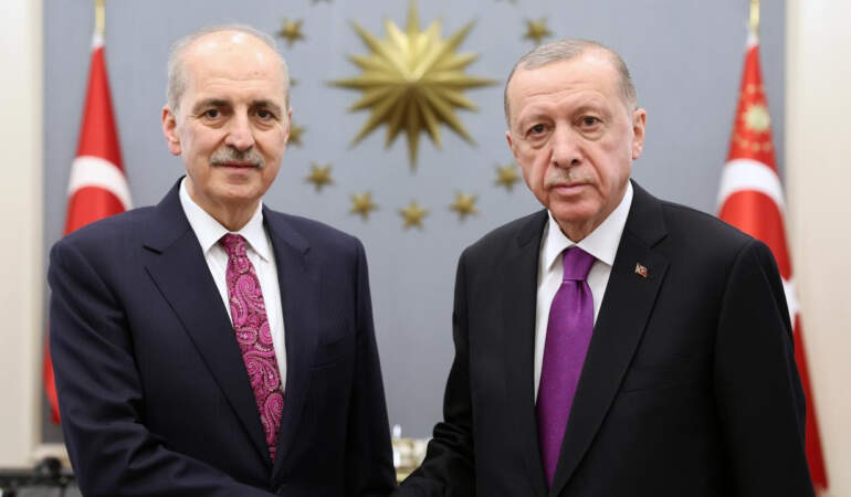 Cumhurbaşkanı Erdoğan ile Kurtulmuş Arasında Sürpriz Görüşme