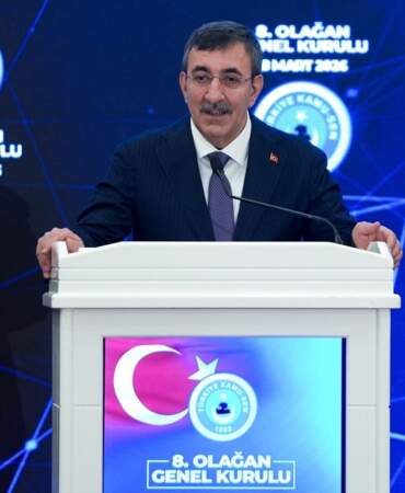 Cumhurbaşkanı Yardımcısı Yılmaz, Kamu-Sen’in 8. Olağan Genel Kurulu’nda konuştu Açıklaması