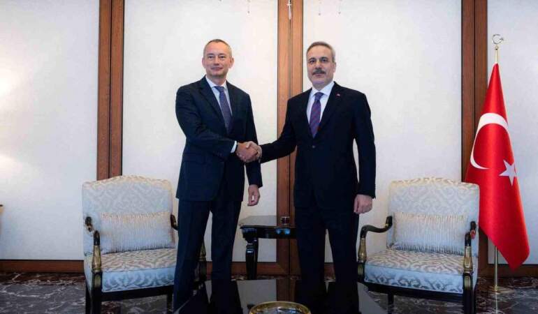 Hakan Fidan ve Nikolay Mladenov Görüştü