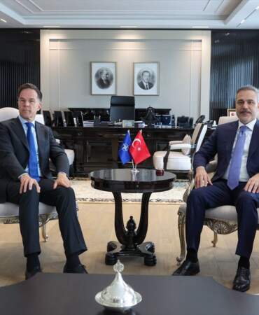 Fidan ile Rutte Ankara’da Buluştu