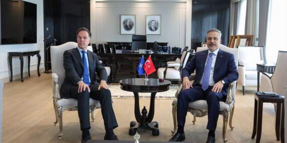 Fidan ile Rutte Ankara’da Buluştu
